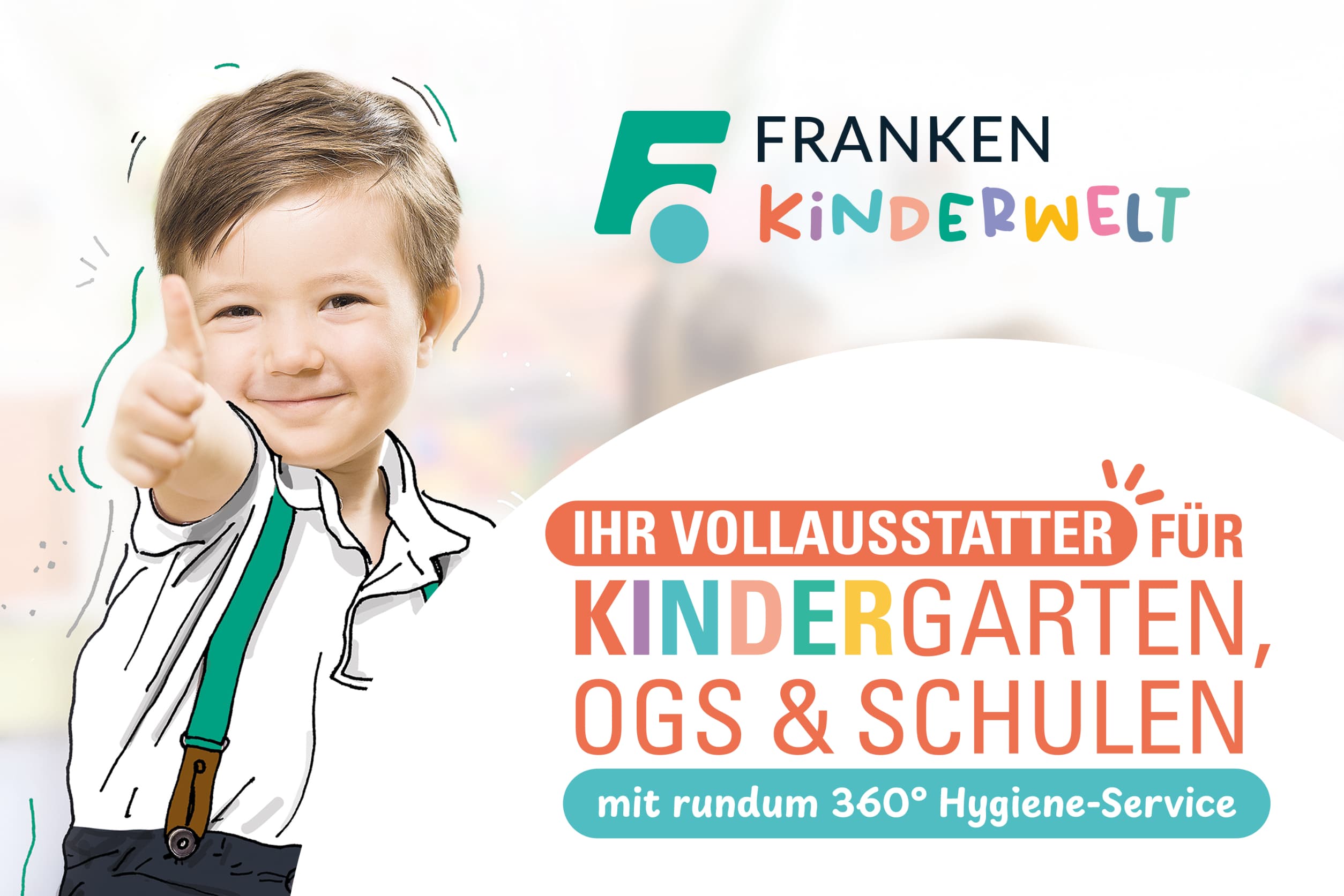 FRANKEN Kinderwelt - Vollausstatter mit 360° Hygiene-Service